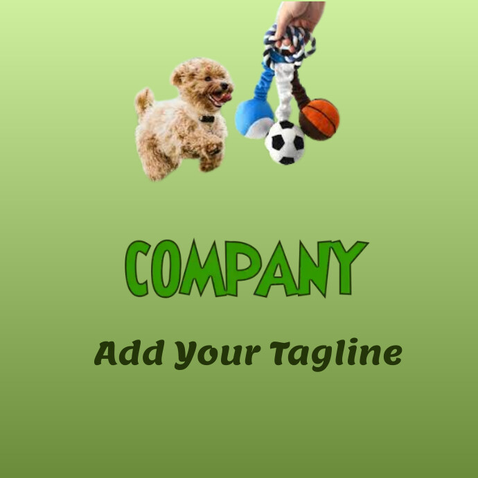 Pets Toys company logo pets toys Template PosterMyWall